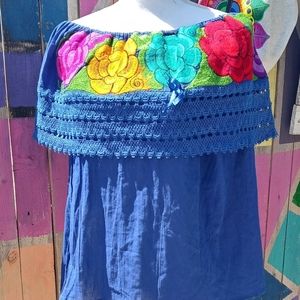 Embroidered designs blouse